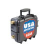 USA Adventure Gear Glacier XI Steel Self-Priming Portable Water Pump 12V 3 GPM 55 PSI 12 L ft. Cord