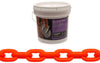 Campbell Welded Steel High Test High Visibility Chain 5/16 in. D X 12 ft. L