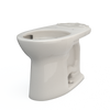 TOTO® Drake® Elongated TORNADO FLUSH® Toilet Bowl with CEFIONTECT®, Sedona Beige - C776CEG#12