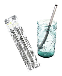 U Konserve Straw Stainless Steel 2 pk (Pack of 6)