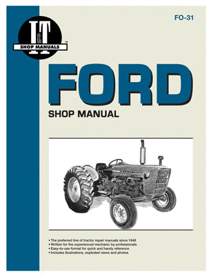 Tractor Shop Manual, Ford Series 3-Cylinder
