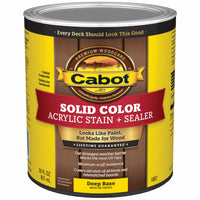 Deep Base Acrylic Decking Stain, Qt.