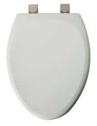 Mayfair  Elongated  White  Molded Wood  Toilet Seat
