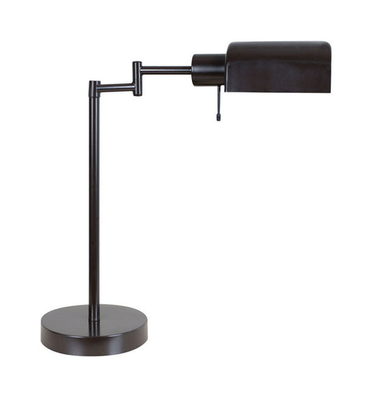 Living Accents  16.5 in. Oil-Rubbed  Bronze  Desk Lamp