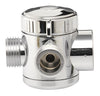 PlumbCraft Chrome 2 in. 3-Way Shower Diverter