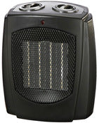 Pro Fusion Heat Fh107a 750/1500 Watt Black Ceramic Portable Heater