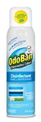 OdoBan Fresh Linen Scent Disinfectant Fabric & Air Freshener 14.6 oz. (Pack of 12)