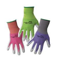 Boss  Ladyfinger  Women's  Indoor/Outdoor  String Knit  Gardening Gloves  Assorted  XS  1 pk