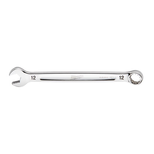 Llave combinada métrica de 6 y 12 puntas Milwaukee Max Bite de 12 mm y 1,06 pulg. de largo, 1 pieza