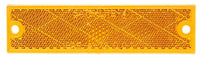 PM V487A Amber Rectangular Reflector 2 Count