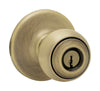 Kwikset  Polo  Antique Brass  Entry Knobs  ANSI/BHMA Grade 3  1-3/4 in.