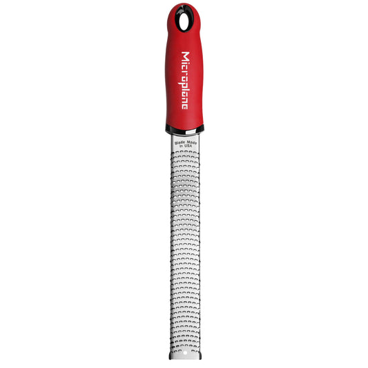 Microplane Premium Classic Series Red Plastic/Stainless Steel Zester/Grater