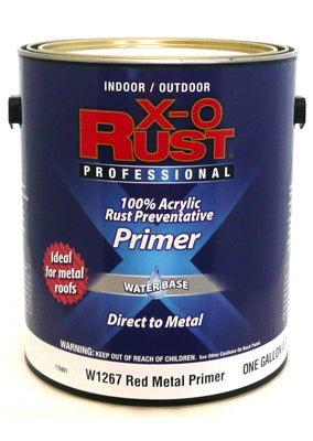 Anti-Rust Primer, Interior/Exterior, Red Metal, 1-Gallon (Pack of 2)