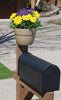 Bloomers Post Planter – White