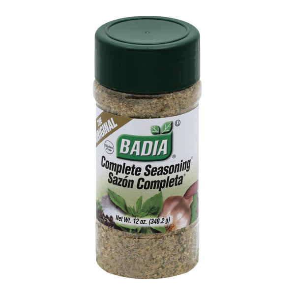 Badia Spices - Condimento completo - Caja de 12 - 12 oz.