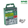 SPAX No. 8 x 5/8 in. L Phillips/Square Flat Head Zinc-Plated Steel Multi-Purpose Screw 40 each