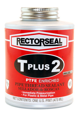Rectorseal Teflon Enriched White Pipe Thread Sealant 1 oz