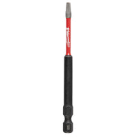 Milwaukee  SHOCKWAVE  Square Recess  1   x 3-1/2 in. L Impact Power Bit  Steel  1 pc.