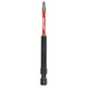Milwaukee  SHOCKWAVE  Square Recess  1   x 3-1/2 in. L Impact Power Bit  Steel  1 pc.