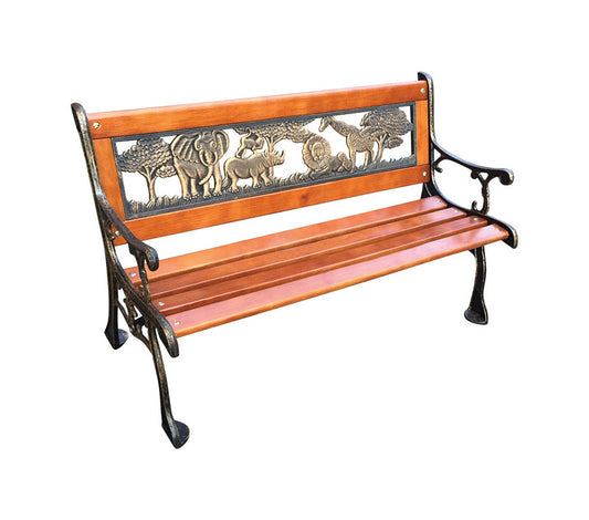 Living Accents  Children's Bench  Cast Iron  20 in. H x 15 in. L x 32.6 in. D