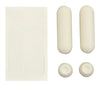 Toilet Seat Bumper Wht