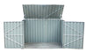 Build-Well 6 ft. x 3 ft. Metal Horizontal Storage Shed with Floor Kit
