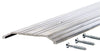 M-D Building Products 0.5  H X 4 in.   W X 36 in.   L Mill Aluminum Fluted Saddle Threshold Silver
