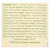 Ecolove Shampoo - Green Vegetables Family Shampoo For All Hair Types - Case of 1 - 17.6 fl oz.