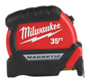 Milwaukee 35 ft. L x 1.83 in. W Premium Magnetic Tape Measure Red 1 pk