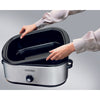 Proctor Silex Polished Chrome Black Aluminized Steel 18 qt Electric Roaster 9.8 in.   H X 17.4 in.