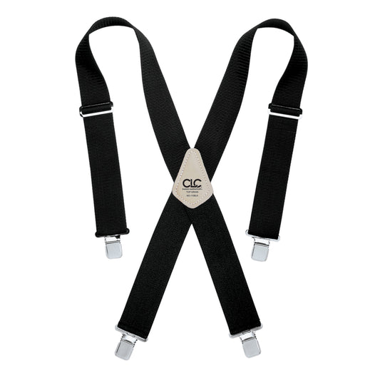 CLC 4 in. L X 2 in. W Nylon Suspenders Black 1 pair