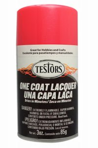 Testor'S 1841mt 3 Oz Electric Pink One Coat Spray Lacquer (Pack of 3)