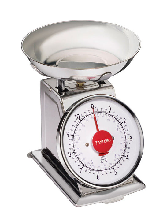 Taylor Silver Analog Food Scale 11 lb