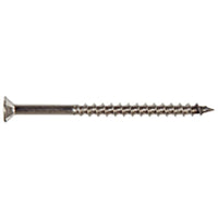 Tornillos para cubierta de cabeza plana cuadrada Hillman Weather Maxx 1 N.° 10 x 2-1/2 pulg. L, 25 lb, paquete de 2000