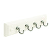 Amerock  8-5/8 in. L Fiberboard/Zinc  Small  Key & Gadget Hook  Rack  1 pk