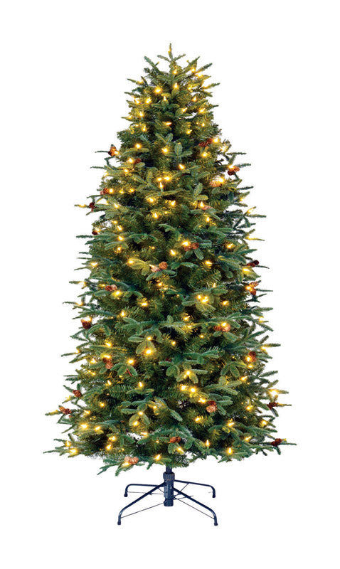 Celebrations 9 ft. Full Incandescent 600 ct Lexington Color Changing Christmas Tree