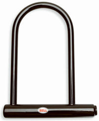 Bell Sports Cycle Products 7067993 8" Black Steel Catalyst 300 Bike U-Lock