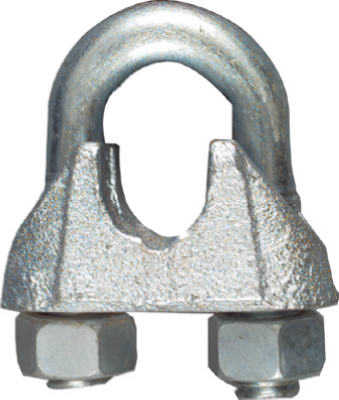Zinc Wire Cable Clamp, 5/8-In. (Pack of 5)
