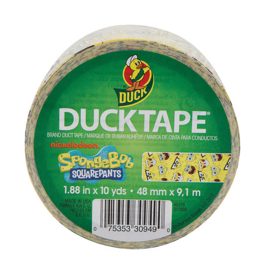 Duck 284083 1.88" X 10 Yards SpongeBob Squarepants Duck Tape®                                                                                         