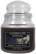 Candle Lite 3827066 3 Oz Moonlight Starry Night Everyday Jar Candle With Bubble (Pack of 12)