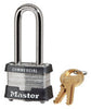 Master Lock 1-9/16 in. W X 2 in. L Laminated Steel Key Padlock Keyed Alike