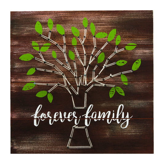 Hallmark Forever Family Plaque Wood 1 pk (Pack of 2)