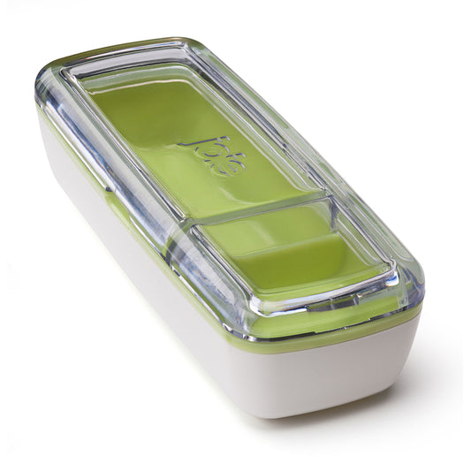 Harold Clear ABS/Silicone/Polypropylene BPA-Free Snack on the Go Container 6.25 x 2.38 x 1.75 in.