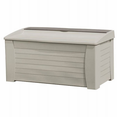 Deck Storage Box, 27 x 54-1/2 x 28-In., 127-Gallon