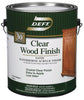 Deft Satin Clear Water-Based Finish and Sealer 1 gallon gal. (Pack of 4)
