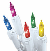 Christmas String to String Light Set, Multi/White Wire, 100-Ct.