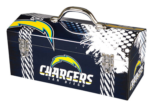 Windco 16.25 in. San Diego Chargers Art Deco Tool Box Multicolored