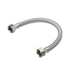 BK Products ProLine 1/2 in. FIP X 1/2 in. D FIP 12 in. Braided Stainless Steel Faucet Supply Line