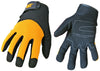 CAT Unisex Outdoor Utility Gloves Black/Yellow M 1 pair
