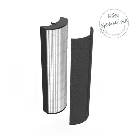 Pure Enrichment PureZone 17-3/4 in. H X 3-3/4 in. W Round HEPA Air Purifier Filter